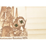 Почтовая карточка Nationaler Feiertag 1934